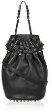 Alexander Wang Diego Gold Stud Bucket Bag