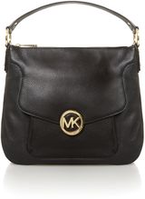 Michael Michael Kors Fulton black hobo bag, Hobo Bags, Leather...