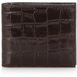 Harrods of London Crocodile Embossed Leather Wallet