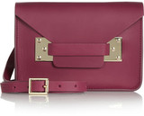 Sophie Hulme Envelope mini leather shoulder bag