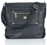 Knomo Sylvi black cross body small bag, Black