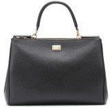 Dolce & Gabbana Miss Sicily Textured-leather Tote