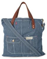 Ralph Lauren Railroad–striped bag