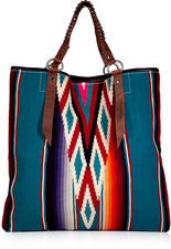 Totem Clouded Sky Ikat Large Serape Tote