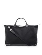 Want Les Essentiels De La Vie Hartsfield canvas & leather weekend bag
