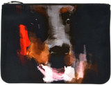 Givenchy Doberman-print document holder