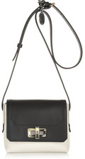 Lanvin The Happy mini two-tone leather shoulder bag
