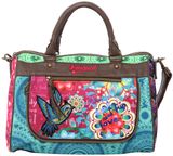 Desigual Bowling mirror paulina bag, Red