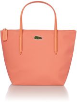 Lacoste Coral small tote bag, Pink