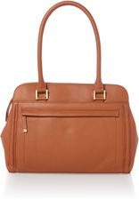 Linea Adia triple bag, Tan