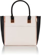 Ted Baker Large black and cream tote bag, Multi-Coloured