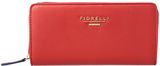 Fiorelli Vera large red zip around purse, Red