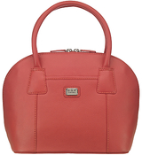 O.S.P OSPREY Wexford Small Leather Grab Bag, Coral