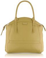 Radley Clayton green large leather grab bag, Green