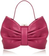 Red Valentino Block pink bow grab bag , Grab Bags , GRAB HANDLE.