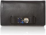 Coccinelle Black mini jewel crossbody bag, Black
