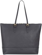 Jaeger Harper Zip Tote, Navy