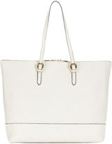 Jaeger Harper Zip Tote, White