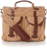 Barbour Archers tarras canvas messenger bag, Sand