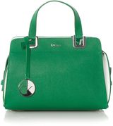 Calvin Klein Sofie green bowling bag, Green