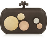 Bottega Veneta The Knot embellished brass clutch