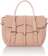 Radley Pale pink medium flapover crossbody satchel bag, Pale Pink