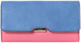 Fiorelli Adele blue large flapover purse, Blue