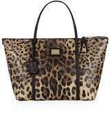 Dolce & Gabbana Escape Leopard East/West Tote