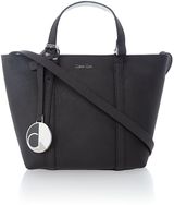 Calvin Klein Sofie black small tote bag, Neutral
