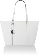 Calvin Klein Sophie large white tote bag, White