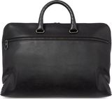 Bottega Veneta Woven leather briefcase Nero/calandre