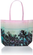 Ted Baker Multi coloured small palm print tote bag, Multi-Coloured