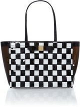 Ted Baker Black large woven tote bag , Tote Bags , Synthetic ,...