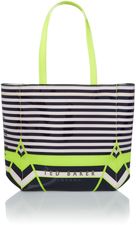 Ted Baker Multi coloured small palm print tote bag , Tote Bags...