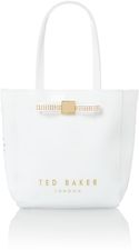 Ted Baker White small tote bag , Tote Bags , Tote handles.