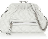 - Marc Jacobs white Little Stam shoulder bag- Quilted leather...