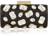 - Michael Kors black clutch- Snake-effect leather (Calf)- Chai...