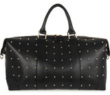 Eddie Harrop The Voyager studded textured-leather weekend bag