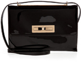 SALVATORE FERRAGAMO Patent Leather Jo Shoulder Bag