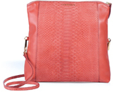 Rendered in a candy-colored shade of luxe python, Burberry Lon...