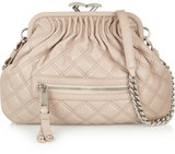 - Marc Jacobs blush Little Stam shoulder bag- Quilted leather...