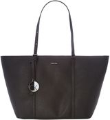 Calvin Klein Sofie black large tote bag, Black