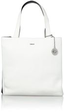 DKNY Tribeca colour block mono tote bag, Monochrome