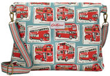 Cath Kidston London Buses & CK Newsprint Reversible Folded Messenger Bag