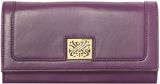 Biba Alexandra large flap over purse, Purple