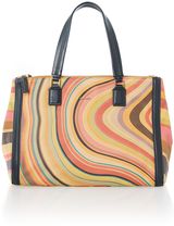 Paul Smith London Swirl multi zip tote bag, Multi-Coloured