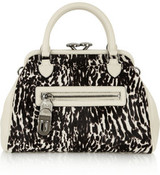 - Marc Jacobs cream Safari Stam shoulder bag- Leather- Two top...