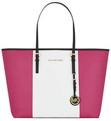 MICHAEL Michael Kors Large Jet Set Bicolour Travel Tote