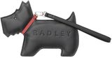 Radley Heritage dog black medium wristlet, Black