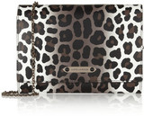 - Marc Jacobs black, off-white and chocolate All In One clutch...